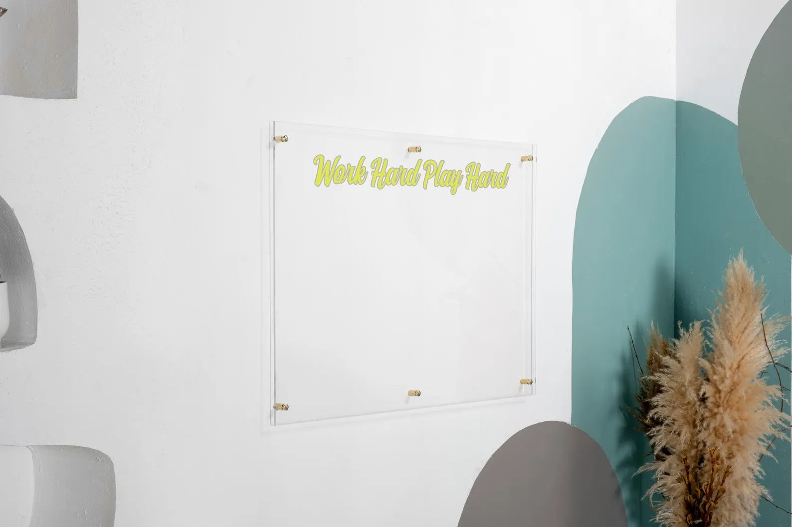 Custom Acrylic Dry Erase Board, Acrylic Wall Calendar, Personalized Family Planner, Clear Acrylic Whiteboard
